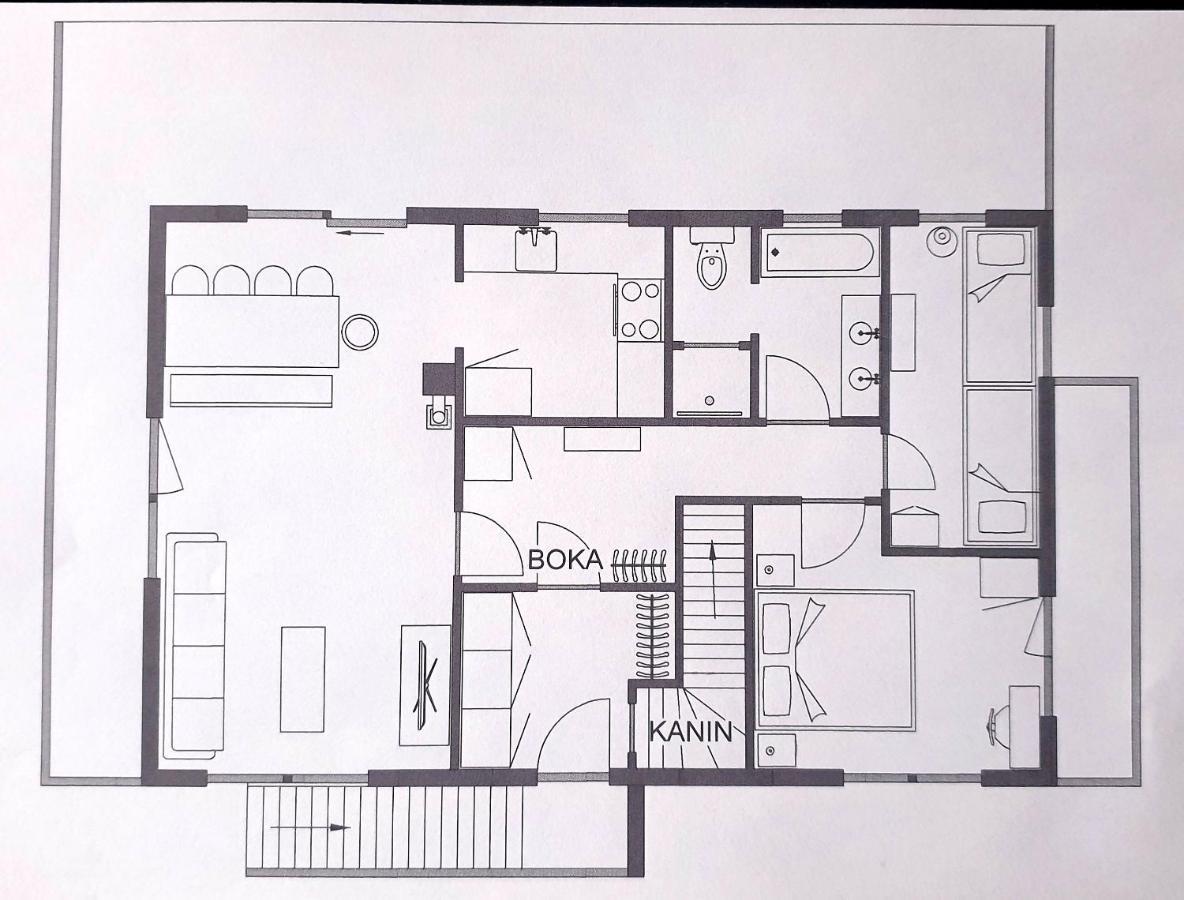 Appartement Hisa Lojz à Zaga Extérieur photo